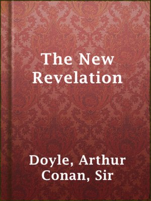 cover image of The New Revelation
